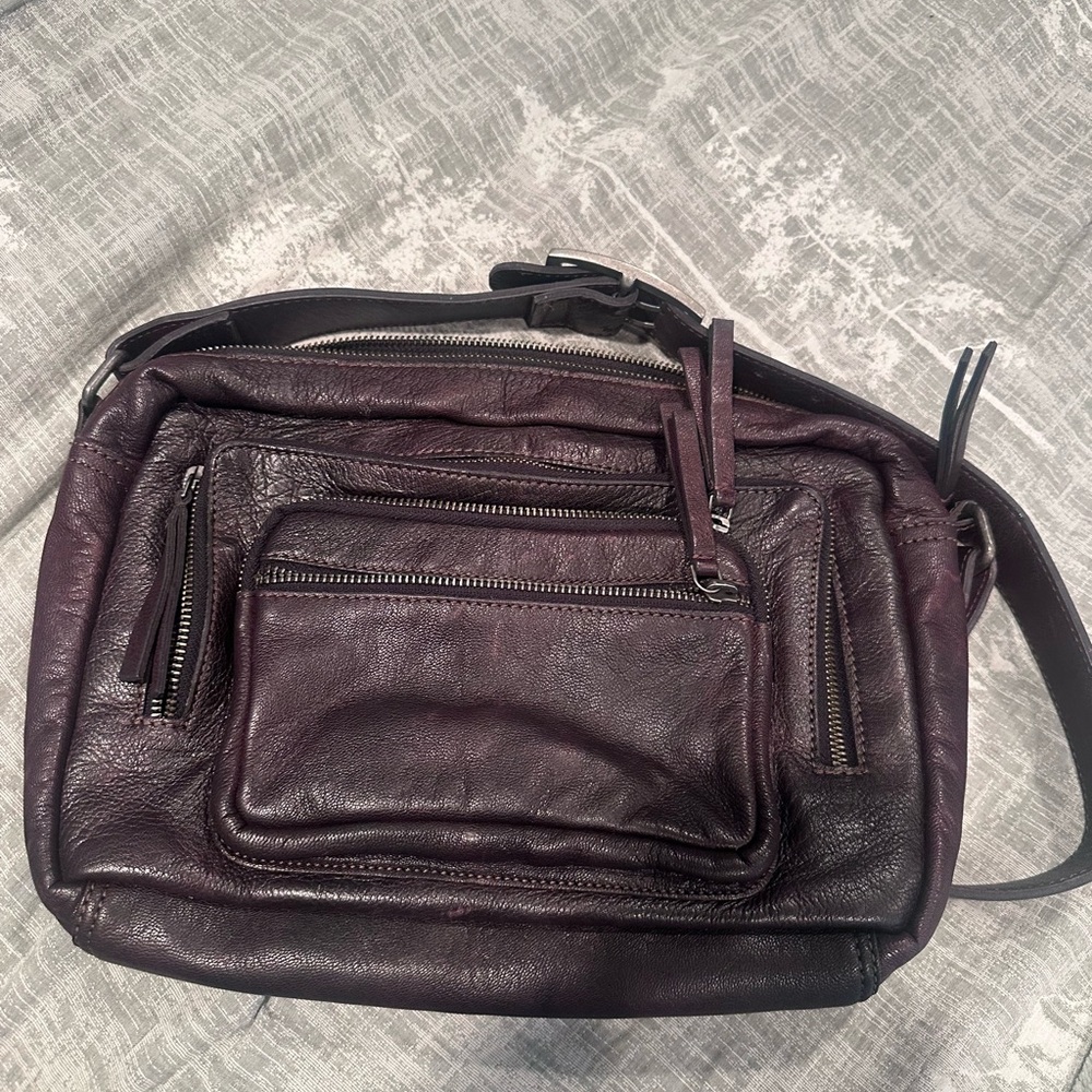 Free People leather belt bag
